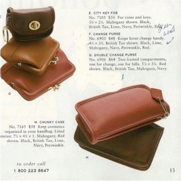 Vintage Coach Black Leather Chunky Case Multipurpose Make-up Money Pouch - Picture 13 of 14